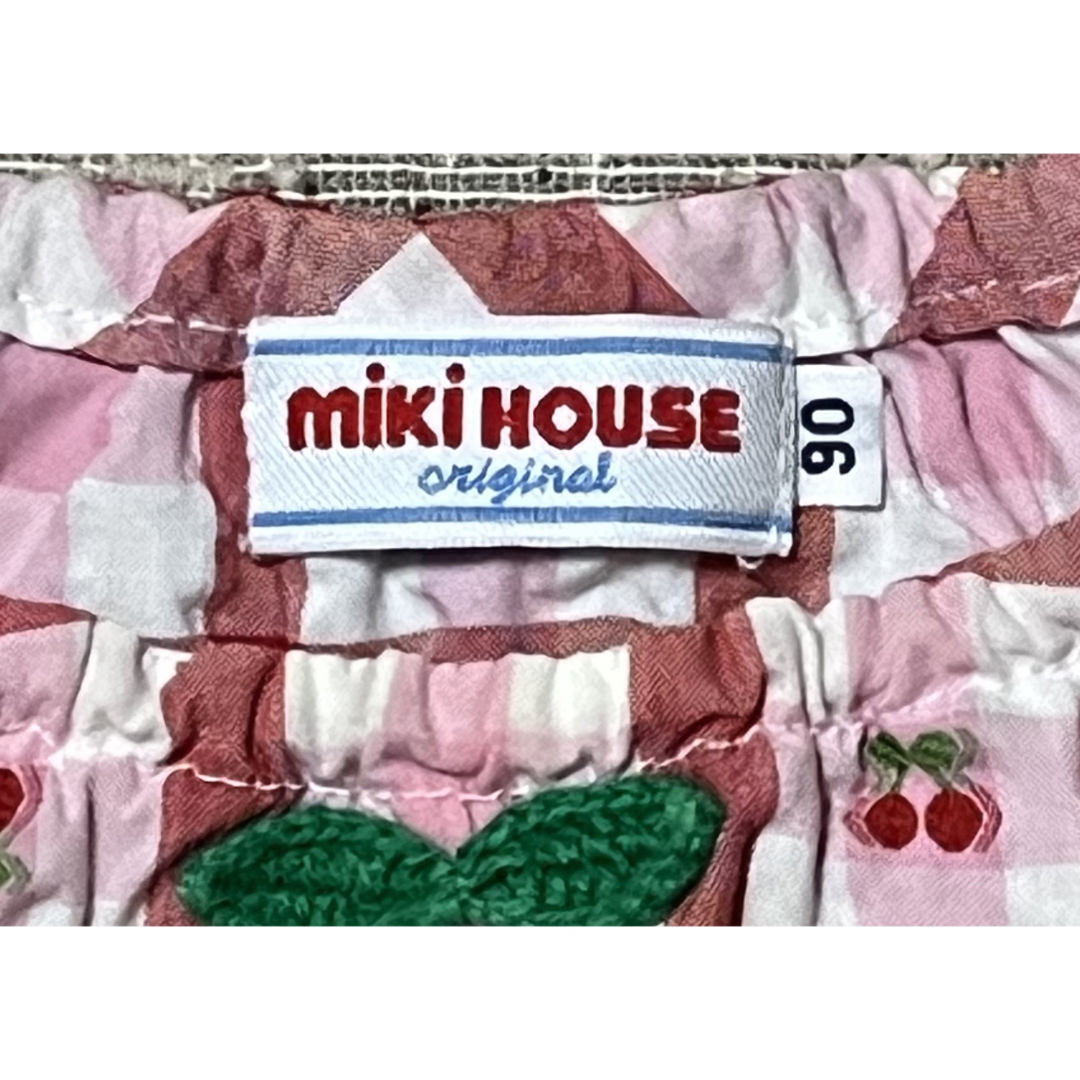 mikihouse(ミキハウス)のミキハウス　ワンピース　タンクトップ　セット　90cm キッズ/ベビー/マタニティのキッズ服女の子用(90cm~)(ワンピース)の商品写真