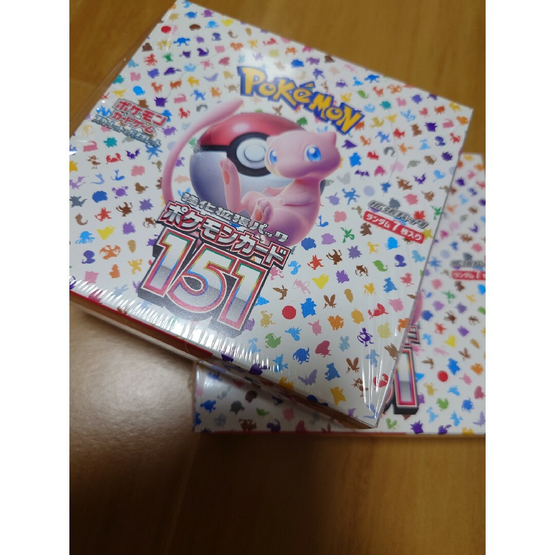 ポケモン ポケモンカード ボックス ニ箱 シュリンク付きの通販