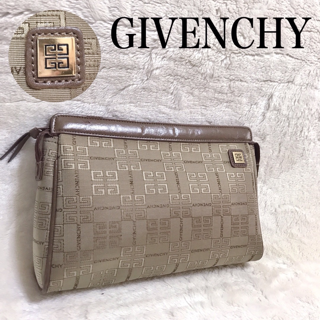 GIVENCHY ジバンシー　クラッチバッグ　レザー　セカンドバッグ