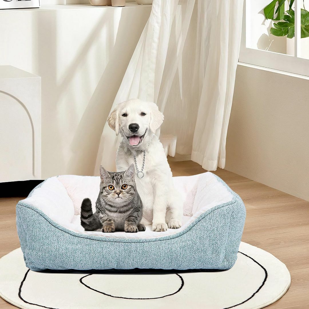 ERAARK 猫ベッド 犬ベッド 子犬 猫用 猫小屋 ペットソファー ペットベッ 1