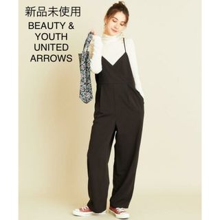 ビューティアンドユースユナイテッドアローズ(BEAUTY&YOUTH UNITED ARROWS)の未使用♦BEAUTY&YOUTH キャミカシュクールサロペット(サロペット/オーバーオール)