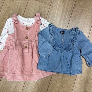 ベビーギャップ(babyGAP)の(値下げ中)GAP ベビー セット(ロンパース)