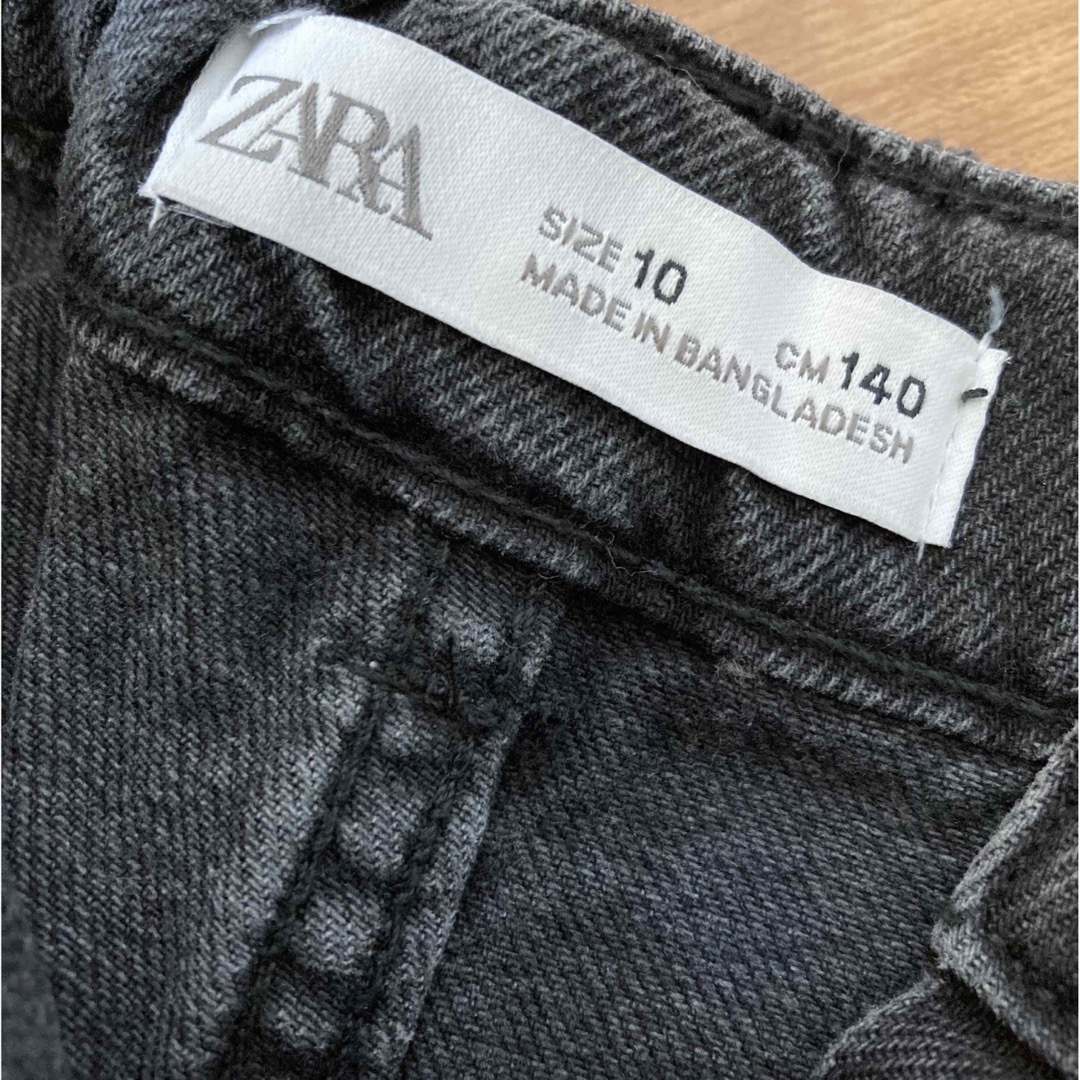 ZARA パンツ　ブラック　size10 140