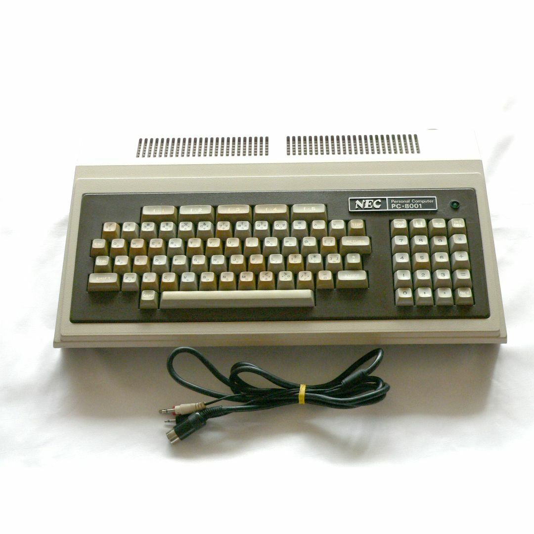 NEC PC-8001 本体 データケーブル セット フルメンテナンス 動作品