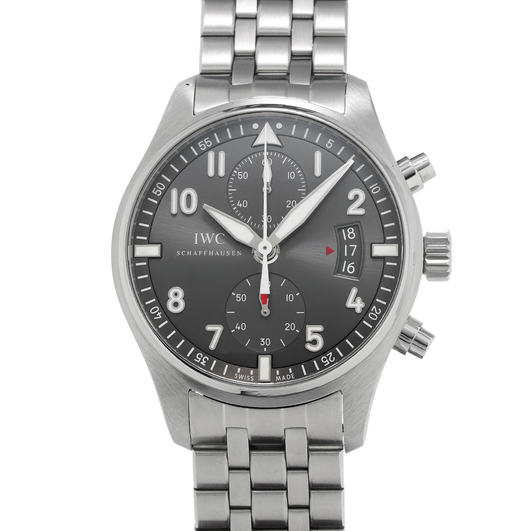 IWC(インターナショナルウォッチカンパニー)の中古 インターナショナルウォッチカンパニー IWC IW387804 グレー メンズ 腕時計 メンズの時計(腕時計(アナログ))の商品写真
