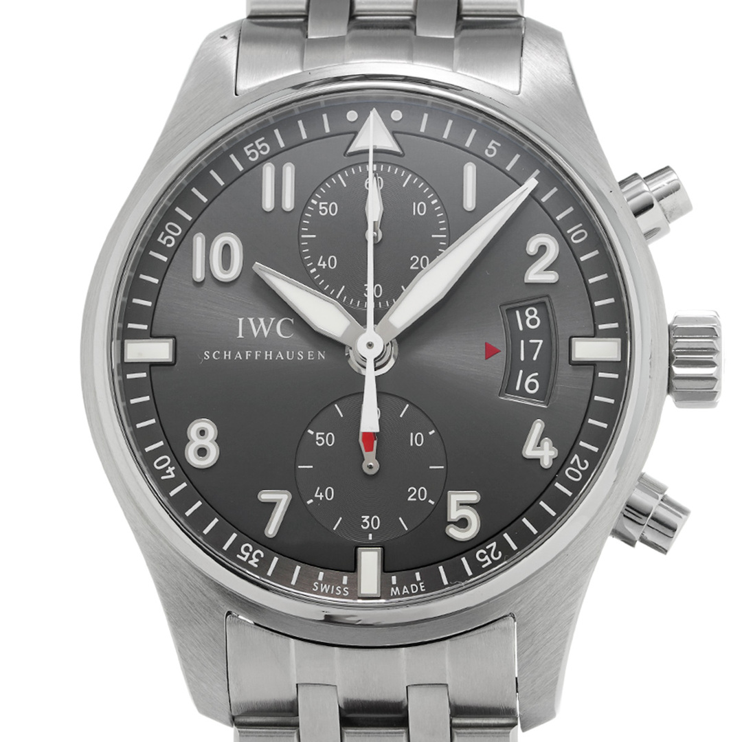 IWC(インターナショナルウォッチカンパニー)の中古 インターナショナルウォッチカンパニー IWC IW387804 グレー メンズ 腕時計 メンズの時計(腕時計(アナログ))の商品写真