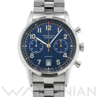 ティファニー(Tiffany & Co.)の中古 ティファニー TIFFANY & Co. 34677298 ブルー メンズ 腕時計(腕時計(アナログ))