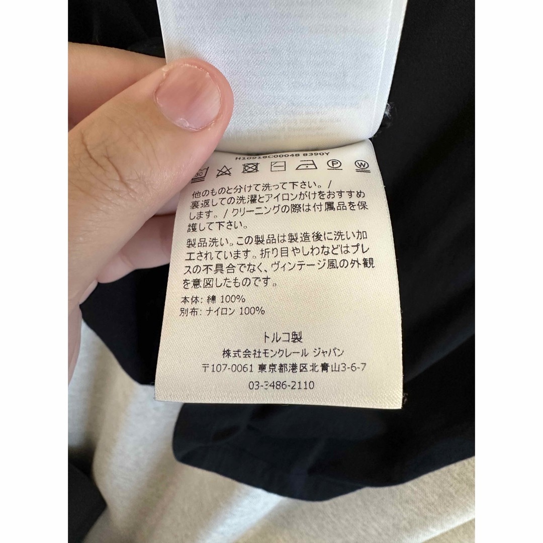 モンクレール tシャツ Lサイズ ポケット ワッペン