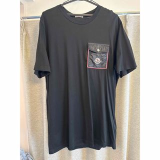 モンクレール(MONCLER)のモンクレール　tシャツ　Lサイズ　ポケット　ワッペン(Tシャツ/カットソー(半袖/袖なし))