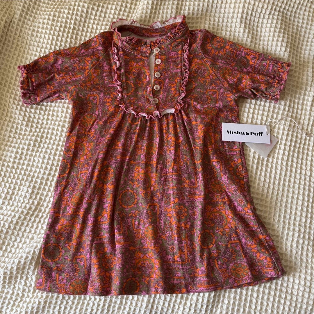 キッズ/ベビー/マタニティ□ misha and puff  ruffle mabel dress 4y