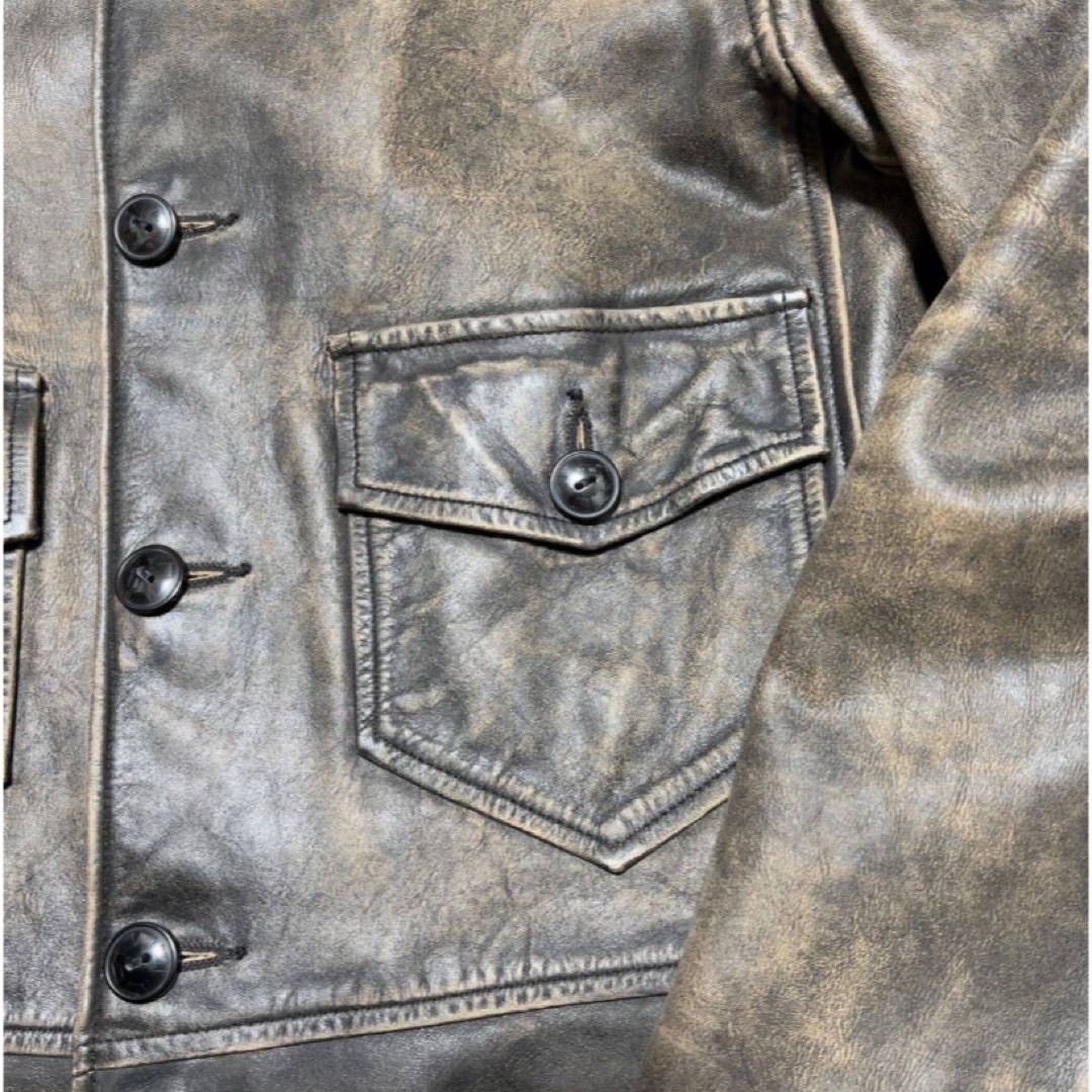 RRL - 希少！定価28万【RRL】レザージャケット ライダース