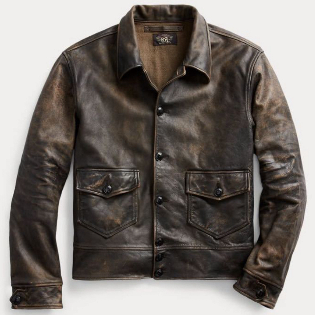 RRL - 希少！定価28万【RRL】レザージャケット ライダース