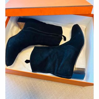 Hermes - エルメス フレッシュ ショートブーツ レディース ブラック