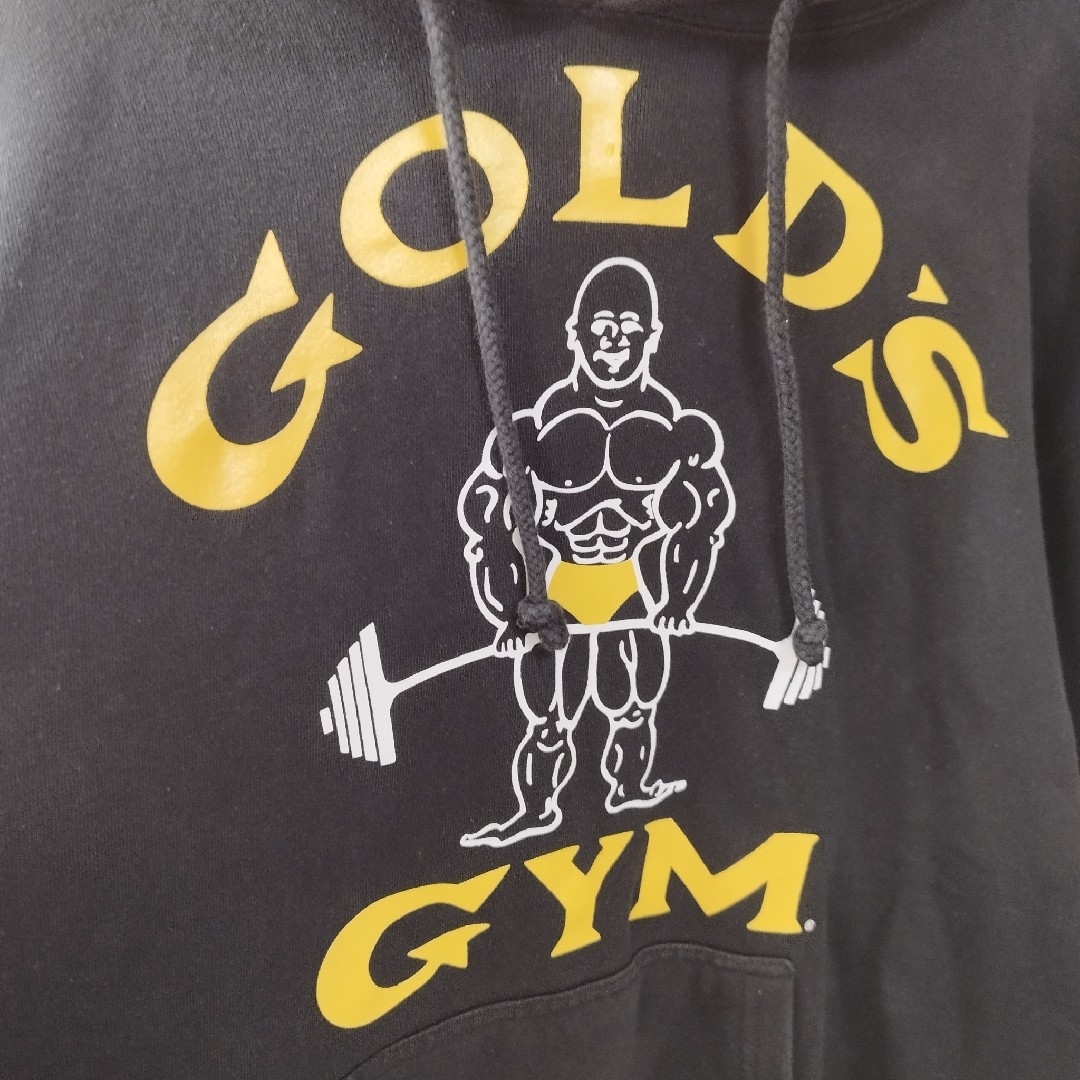 【GOLD'S GYM】ビッグロゴプリントプルオーバーパーカー　トレーニング 5