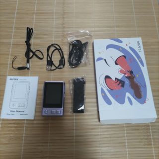 AGPTEK　MP3プレーヤー　A30　美品（色は浅紫）(ポータブルプレーヤー)