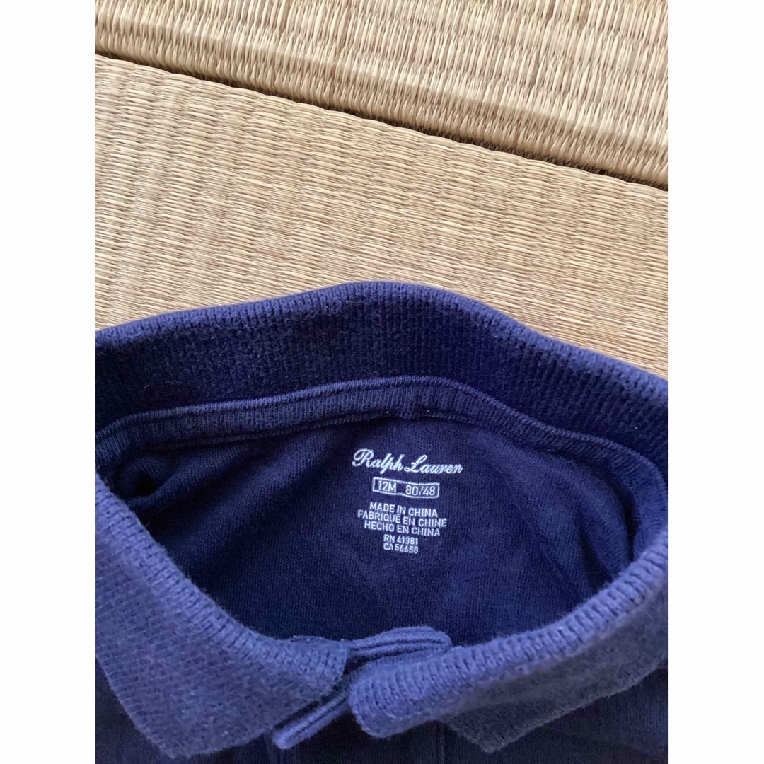 Ralph Lauren(ラルフローレン)のラルフローレン　ポロシャツ　Tシャツ　3枚セット キッズ/ベビー/マタニティのベビー服(~85cm)(Ｔシャツ)の商品写真