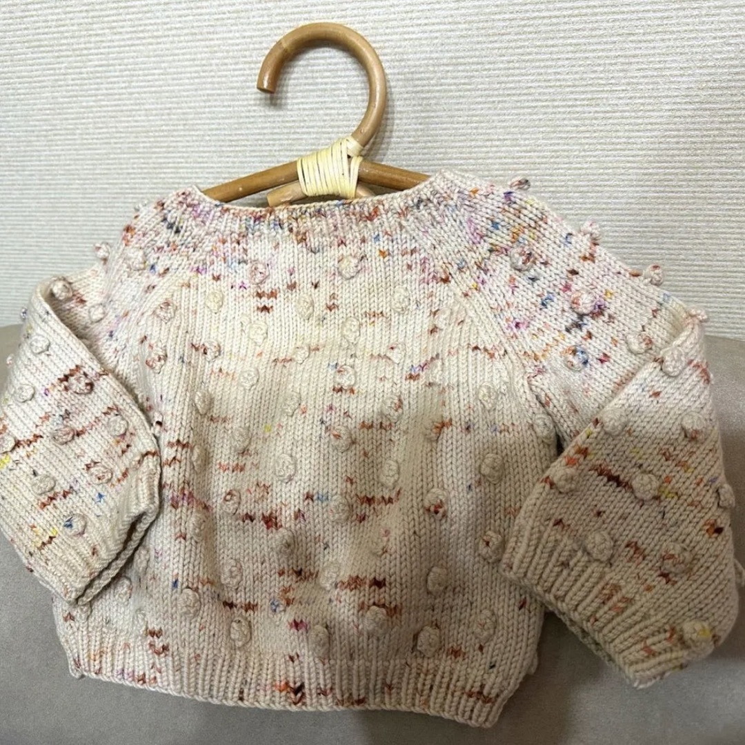 Misha&Puff popcorn sweater 12-18m - ニット