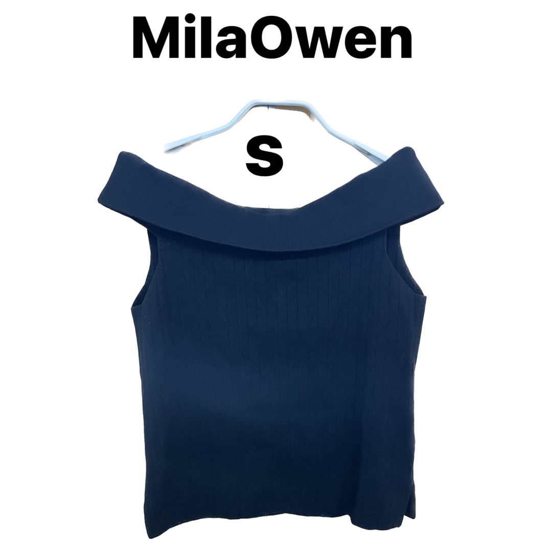 Mila Owen(ミラオーウェン)のMilaOwen オフショルトップス ミラオーウェン レディースのトップス(カットソー(半袖/袖なし))の商品写真