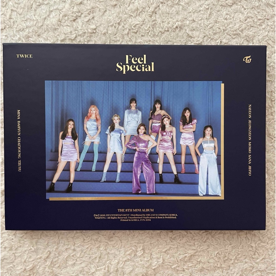 TWICE feel special アルバム エンタメ/ホビーのCD(K-POP/アジア)の商品写真