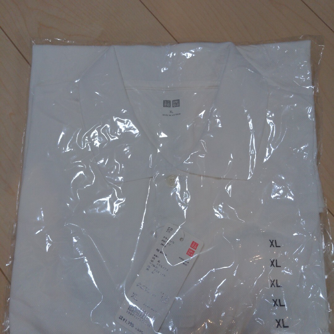 UNIQLO(ユニクロ)のユニクロ　ポロシャツ2枚組　白/グレー メンズのトップス(ポロシャツ)の商品写真