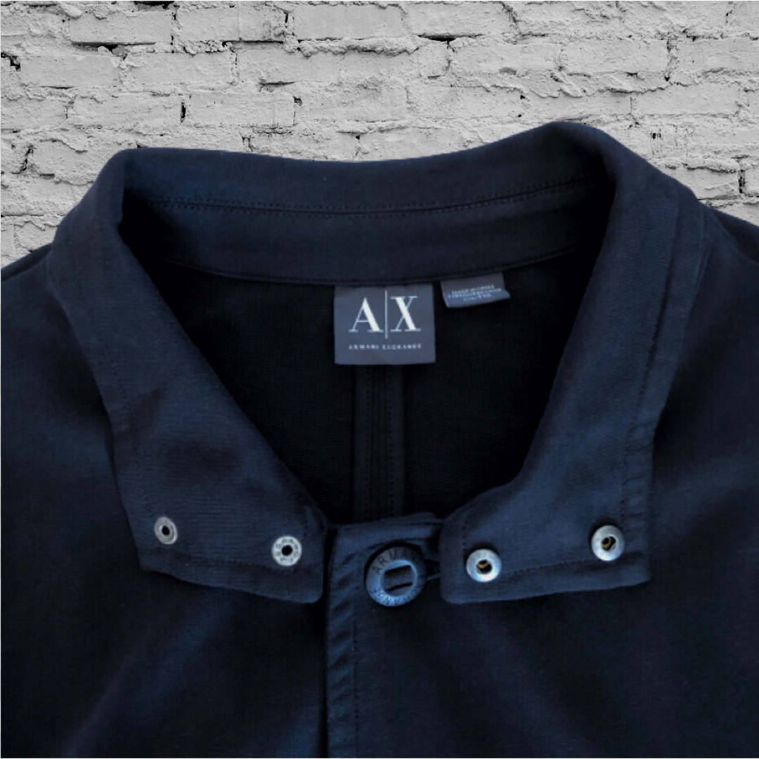 ARMANI EXCHANGE ニットジャケット黒 新品未使用品タグ付き