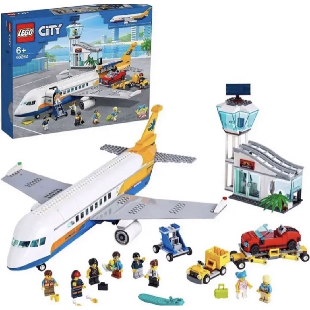 新品未使用　レゴ(LEGO) シティ パッセンジャー エアプレイン 60262  キッズ/ベビー/マタニティのおもちゃ(知育玩具)の商品写真