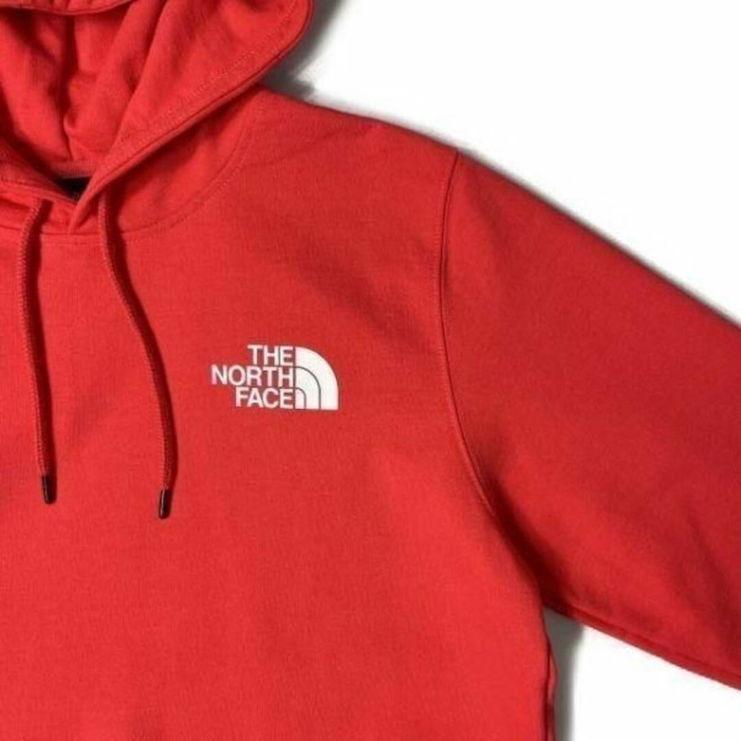 THE NORTH FACE(ザノースフェイス)のノースフェイス パーカー 日本未発売 トラ ボックスロゴ(M)赤 181130 メンズのトップス(パーカー)の商品写真