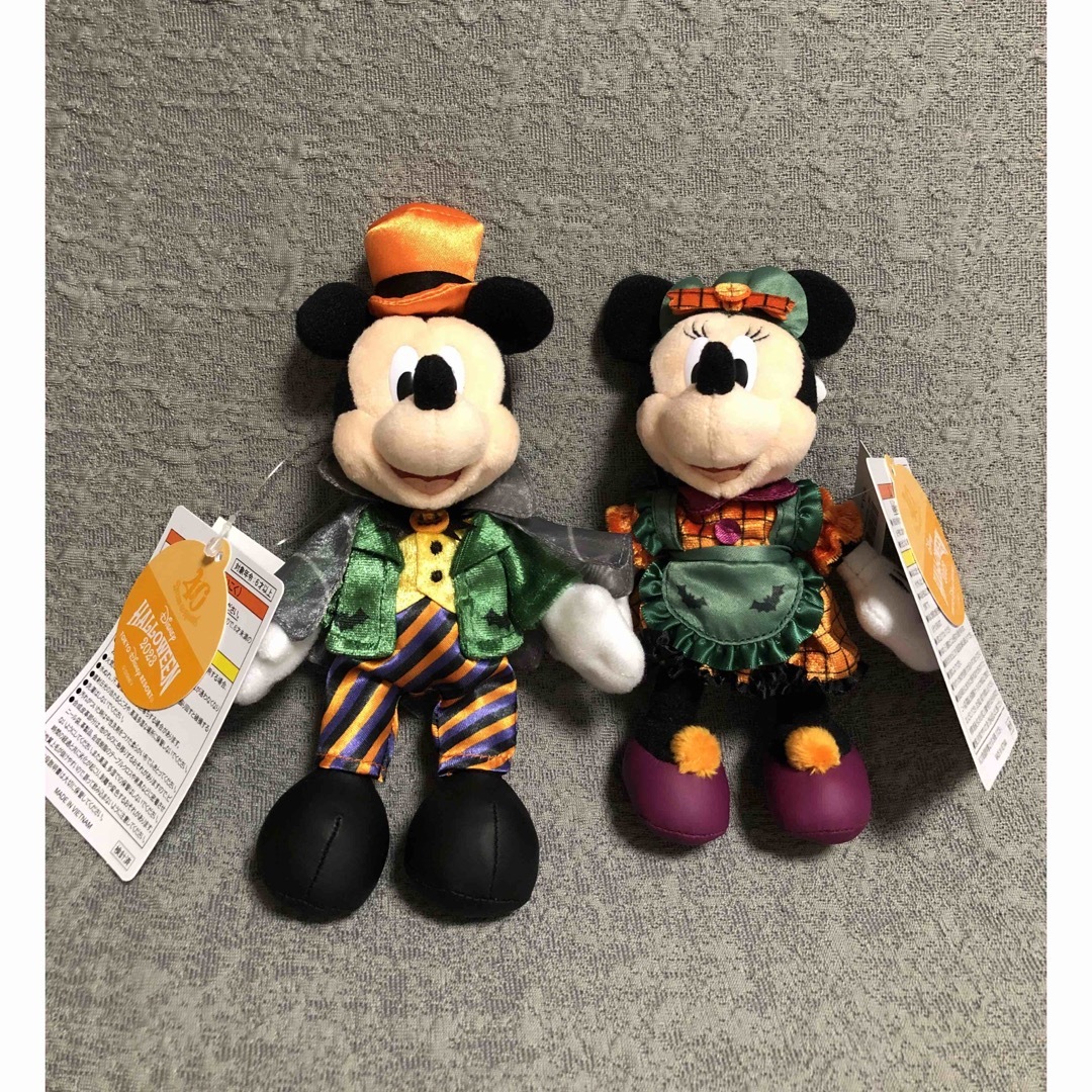Disney(ディズニー)のぬいぐるみバッジ　ディズニーランド　ハロウィン　ミッキー  ミニー　 エンタメ/ホビーのおもちゃ/ぬいぐるみ(キャラクターグッズ)の商品写真