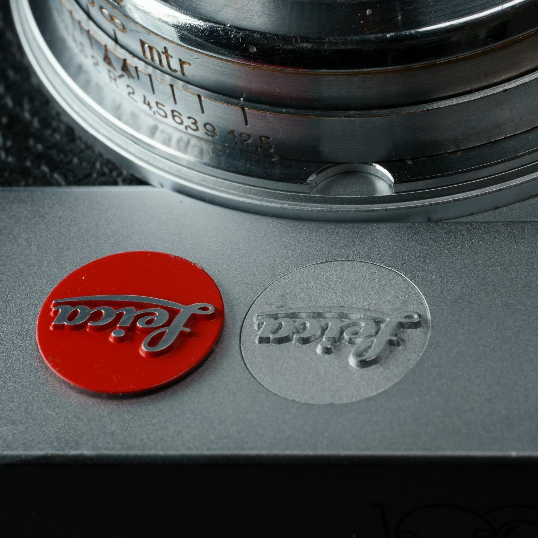 LEICA - Leica M typ240 交換用 シルバーロゴ ライカ ロゴ エンブレム