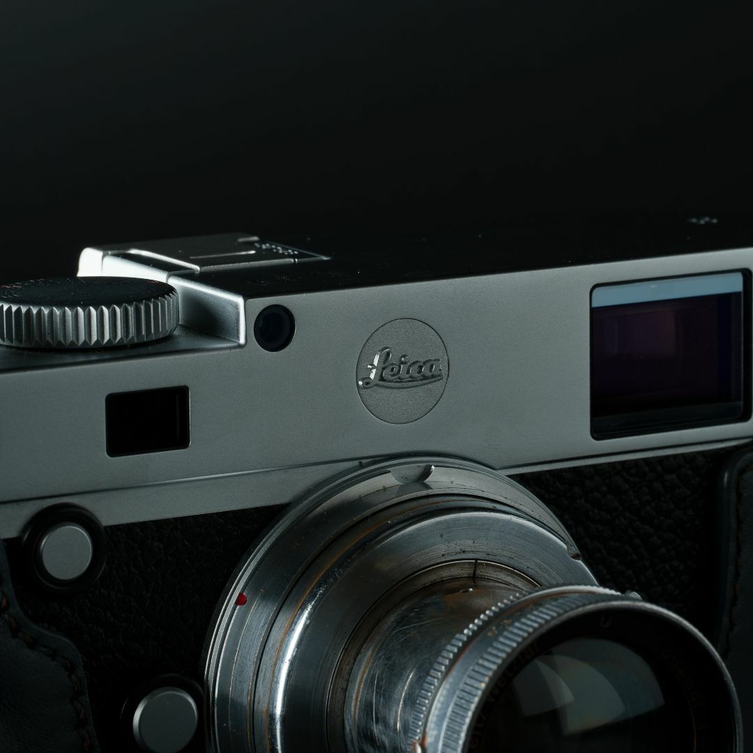 LEICA - Leica M typ240 交換用 シルバーロゴ ライカ ロゴ エンブレム