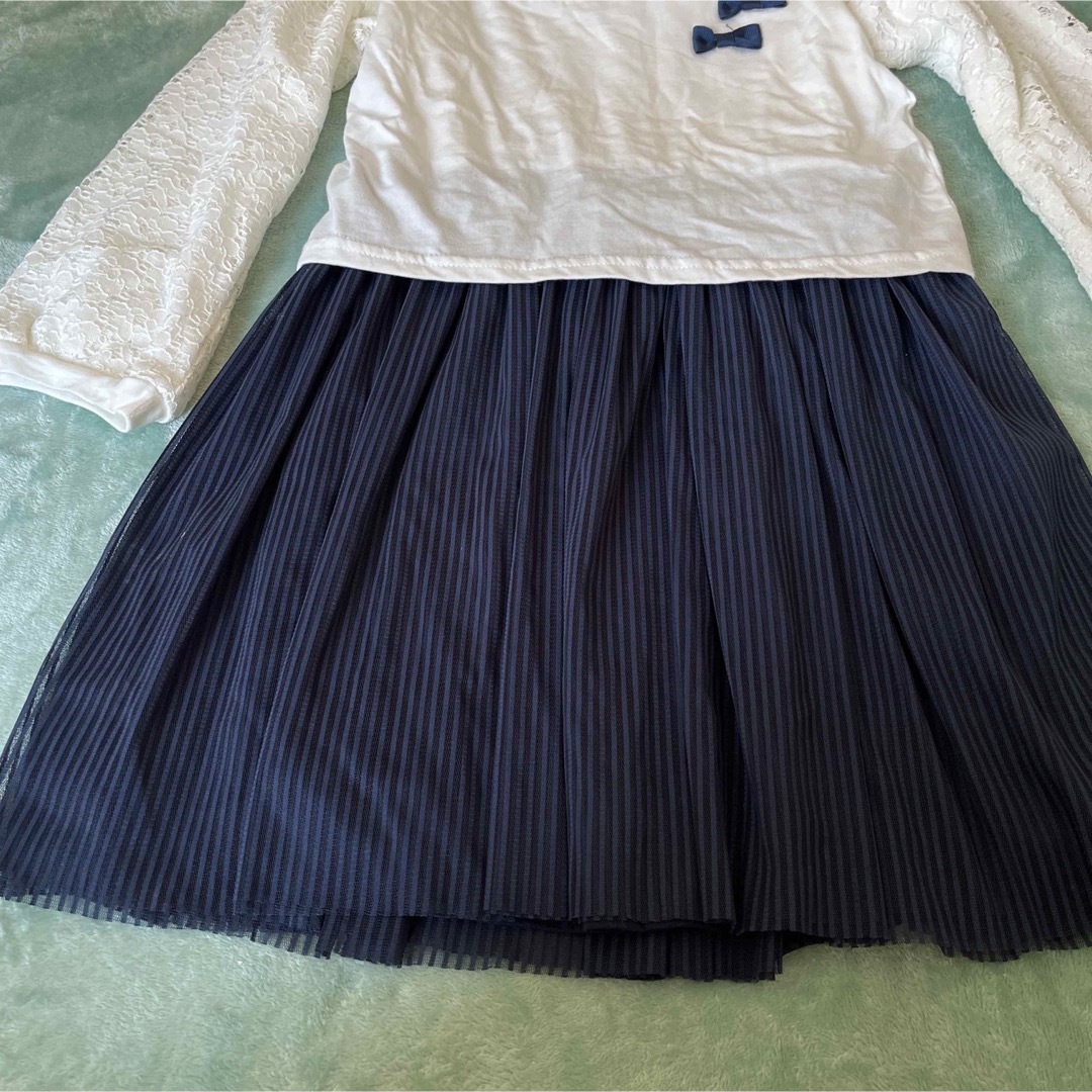 天使のはね　フォーマルワンピース キッズ/ベビー/マタニティのキッズ服女の子用(90cm~)(ワンピース)の商品写真