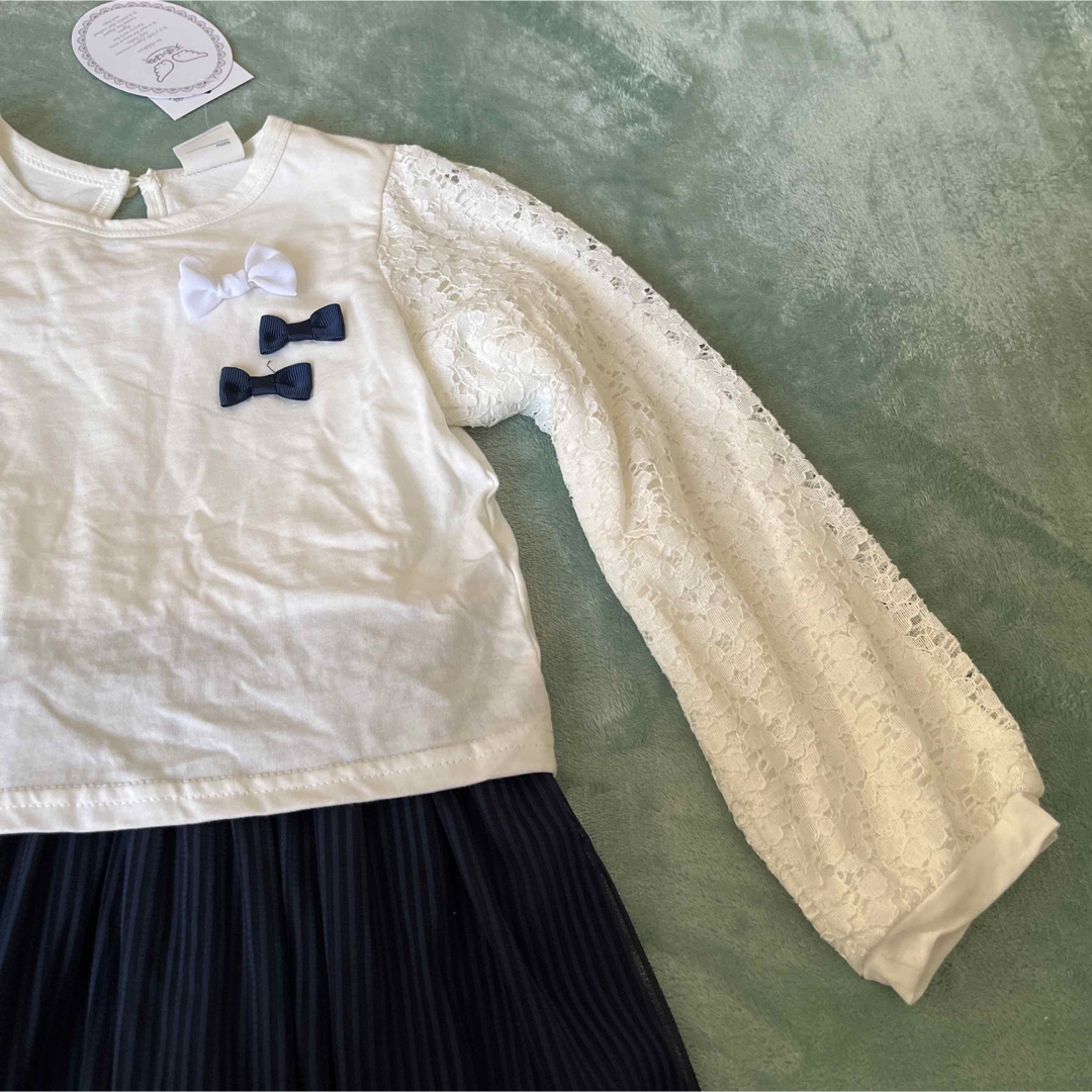 天使のはね　フォーマルワンピース キッズ/ベビー/マタニティのキッズ服女の子用(90cm~)(ワンピース)の商品写真