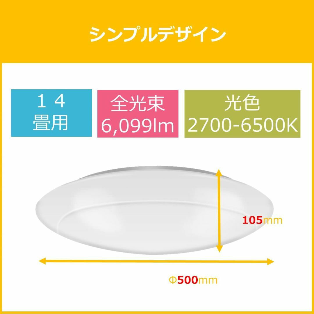 【色: 調光・調色】節電東芝 LEDシーリングライト日本製 調光・調色タイプ 1