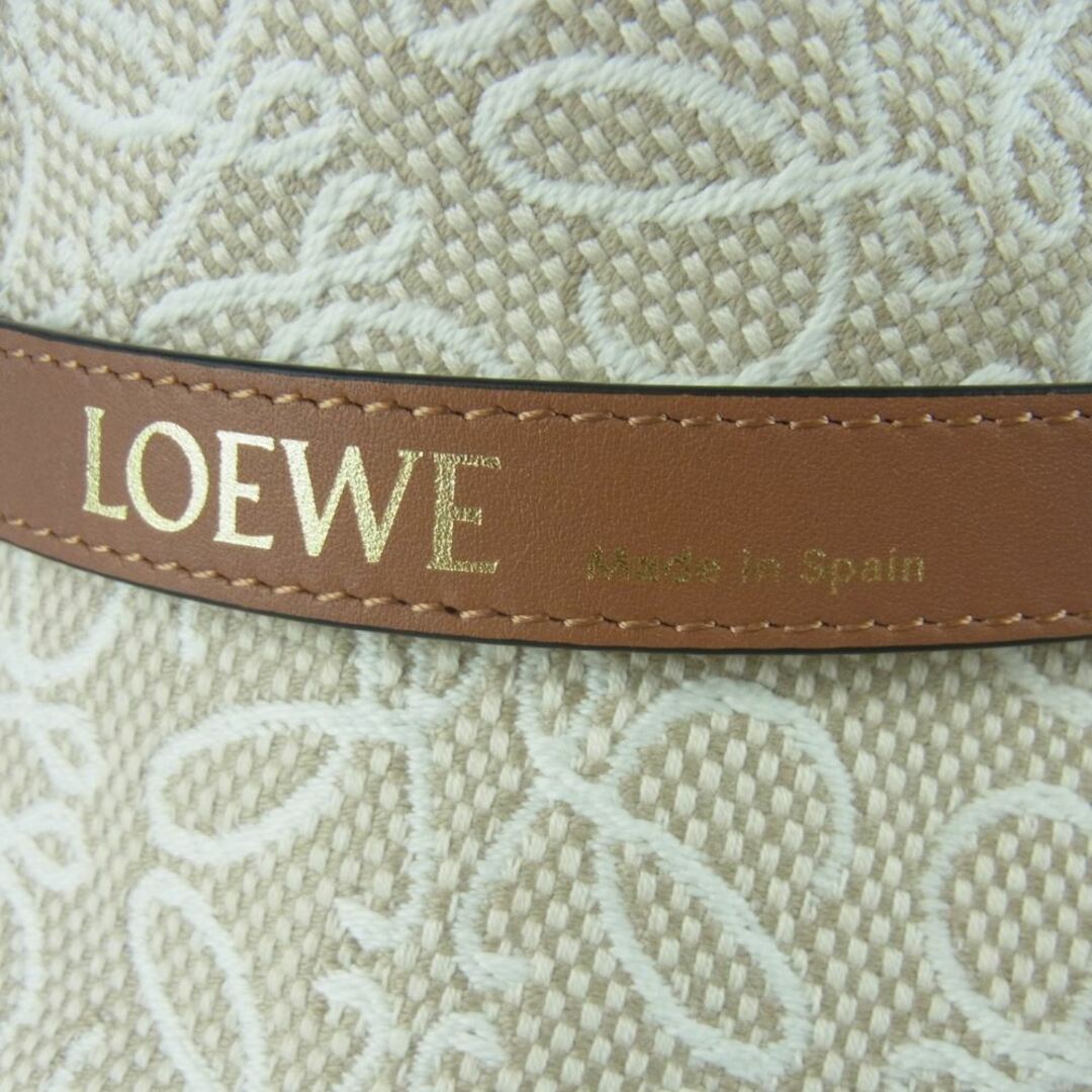 LOEWE - LOEWE ロエベ アナグラム ロゴ刺繍 バケットハット 帽子