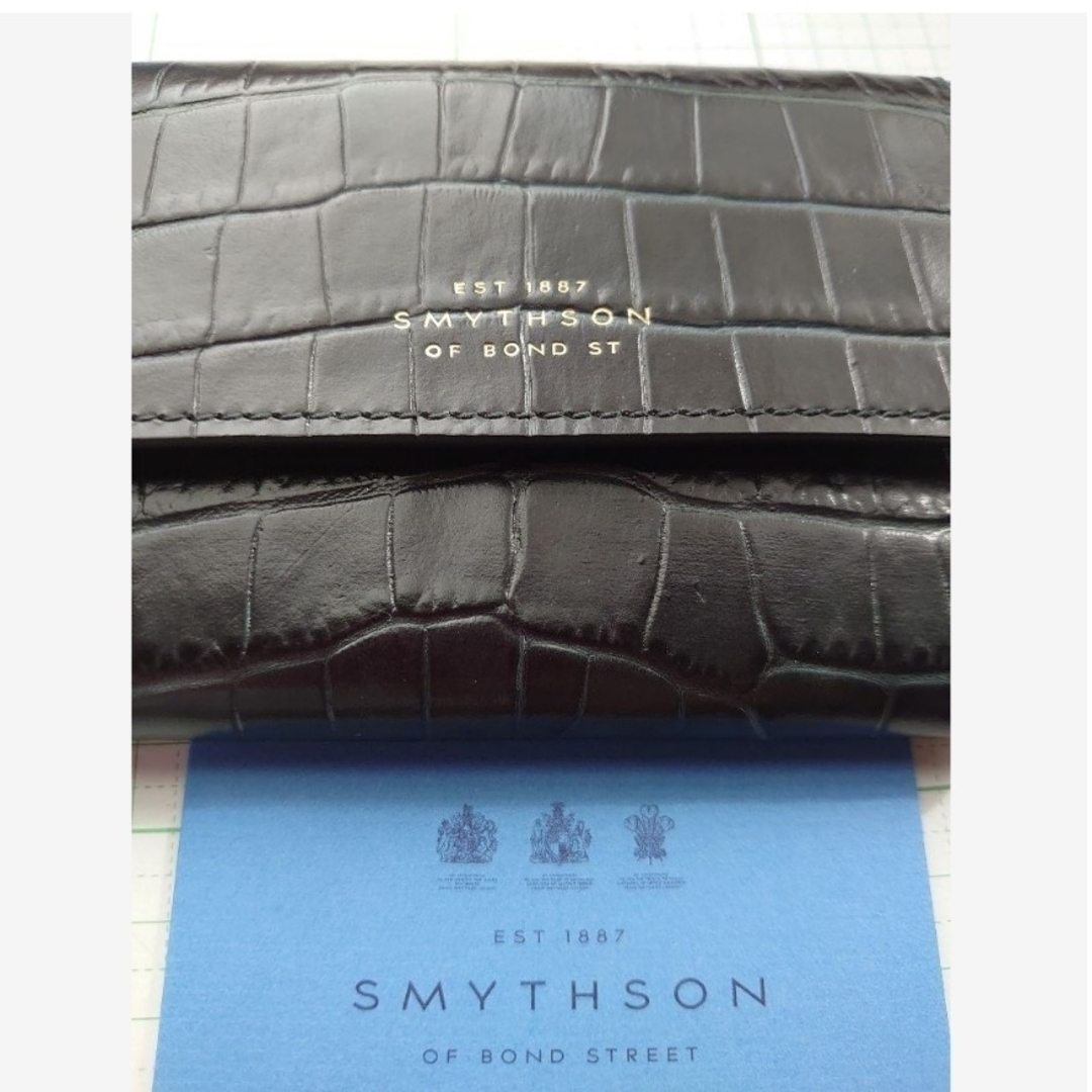 Smythson - スマイソン 折財布 カードケース 名刺入れ 小銭入れ