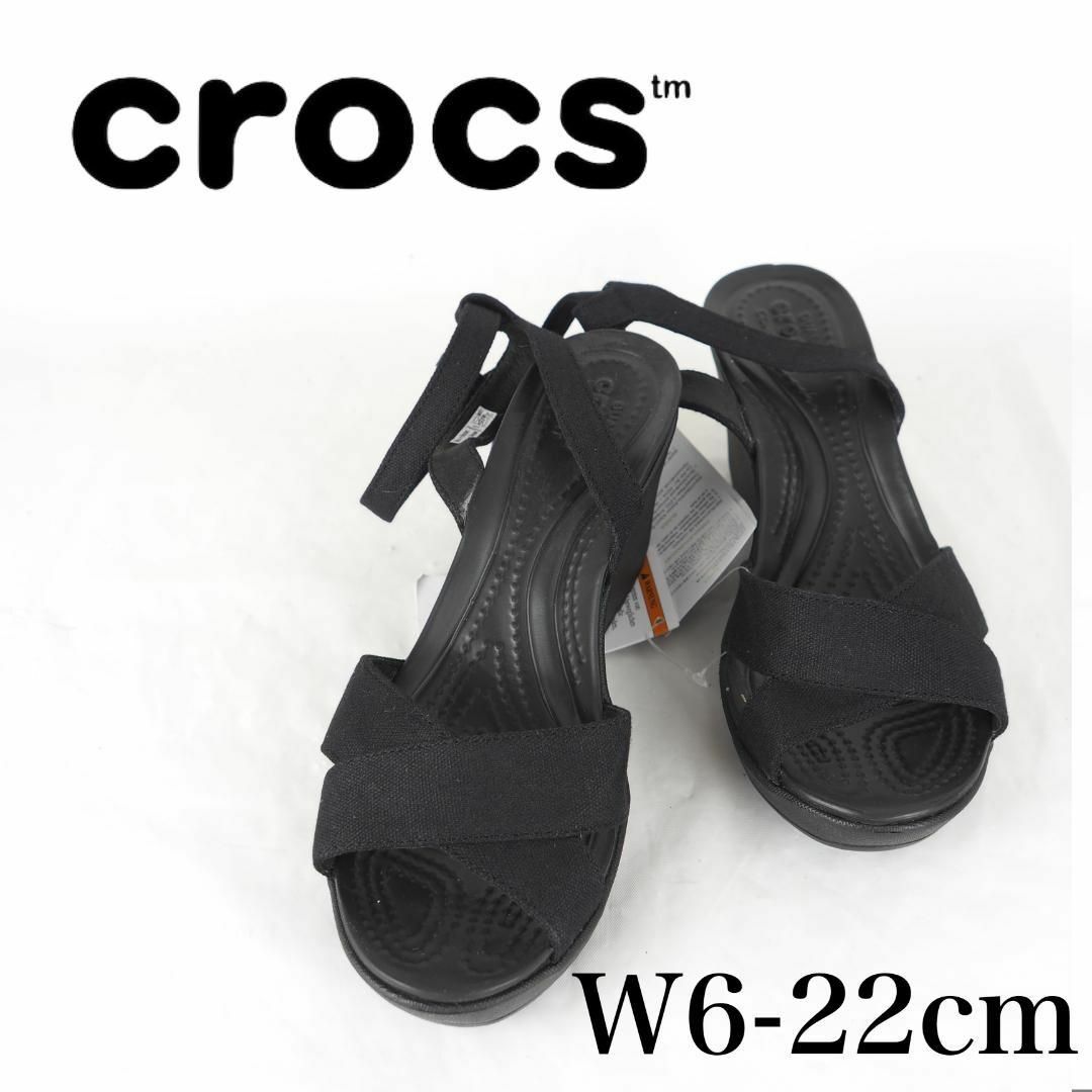 crocs(クロックス)のcrocs*クロックス*サンダル*未使用*6-22cm*M1931 レディースの靴/シューズ(サンダル)の商品写真