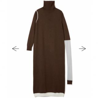 ビューティアンドユースユナイテッドアローズ(BEAUTY&YOUTH UNITED ARROWS)のsoduk one long knit dress スドーク(ロングワンピース/マキシワンピース)