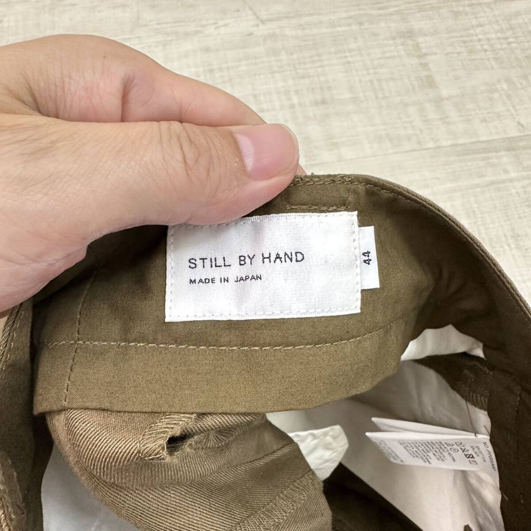 STILL BY HAND(スティルバイハンド)の新品 スティルバイハンド 2タック ワイド シルエット スラックス パンツ 44 メンズのパンツ(スラックス)の商品写真