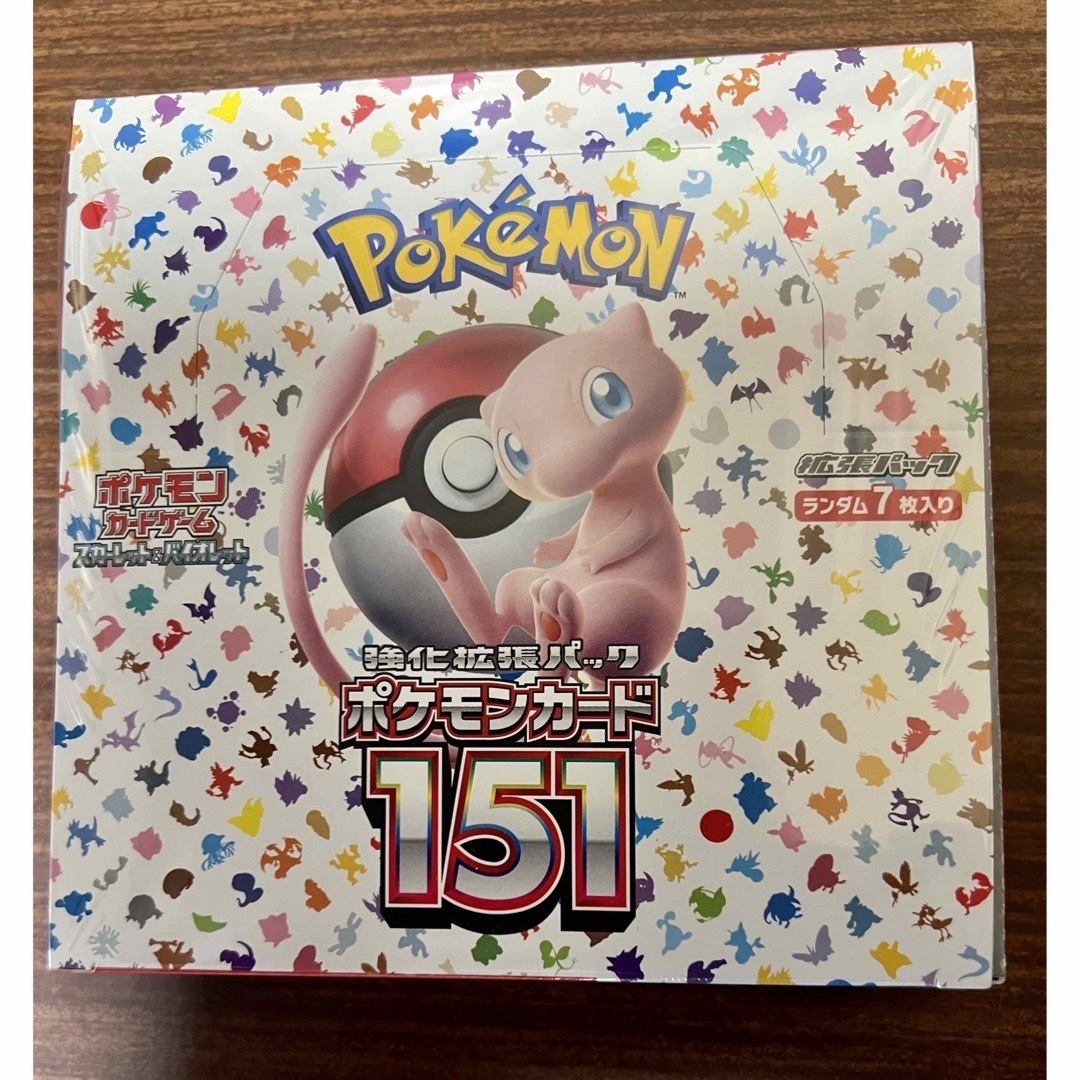 ポケモンカード151  BOX  新品(シュリンク付き)