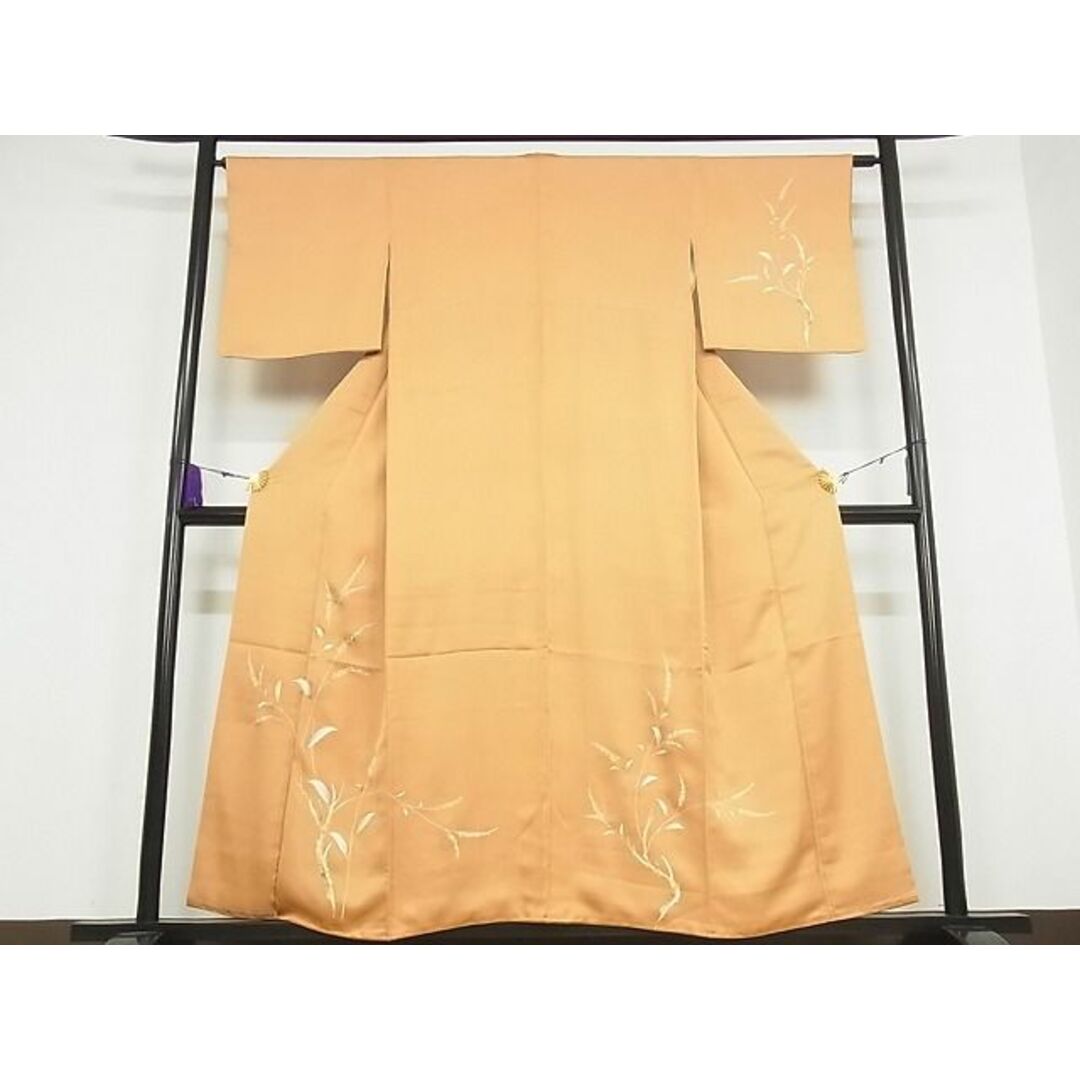 平和屋-こころ店■訪問着 枝花文 金彩 着丈155cm 裄丈63cm 正絹 逸品 B-ey5381 | フリマアプリ ラクマ