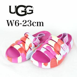 アグ(UGG)のUGG*アグ*サンダル*W6-23cm*ピンク*M1922(サンダル)