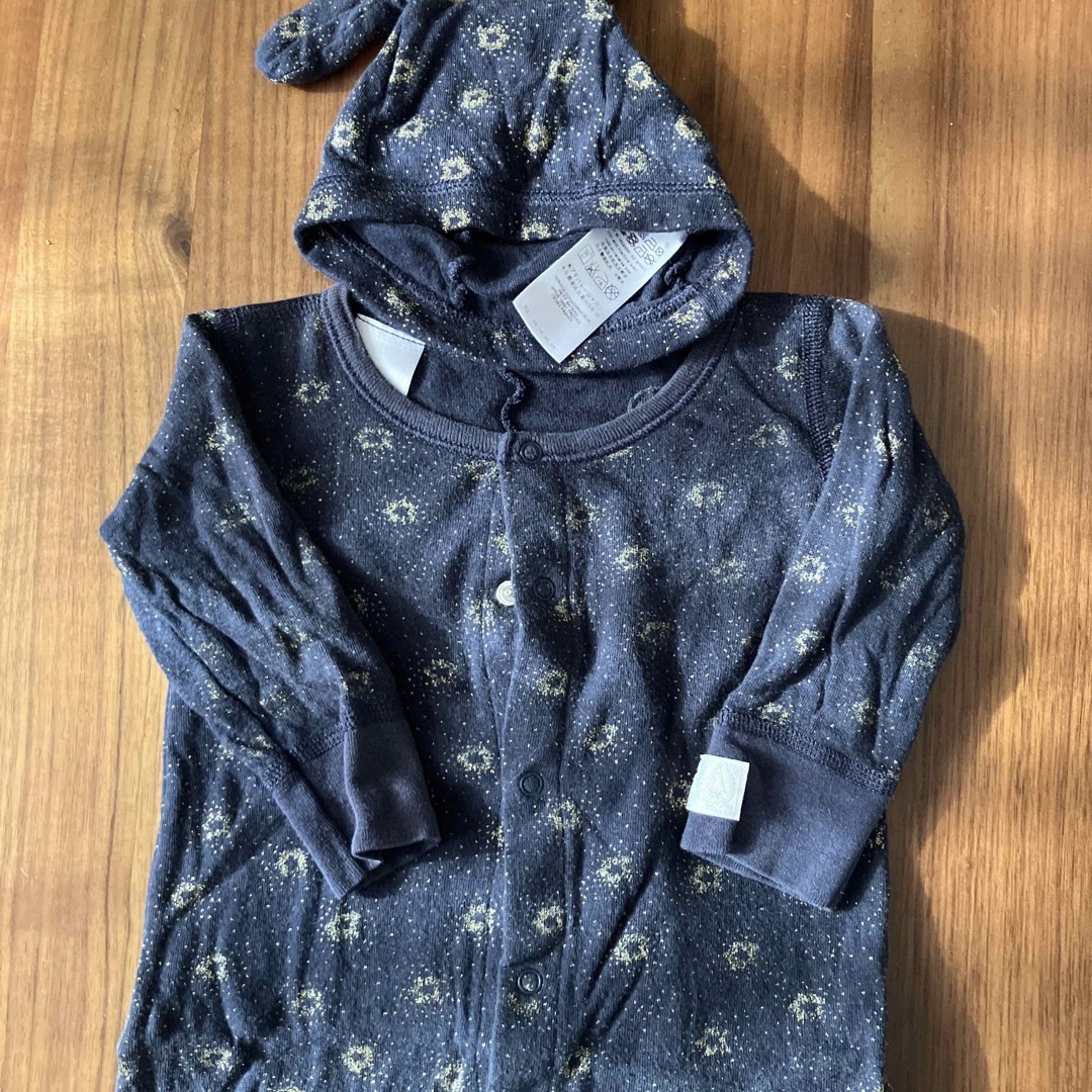 PETIT BATEAU(プチバトー)のプチバトー　ロンパース キッズ/ベビー/マタニティのベビー服(~85cm)(ロンパース)の商品写真