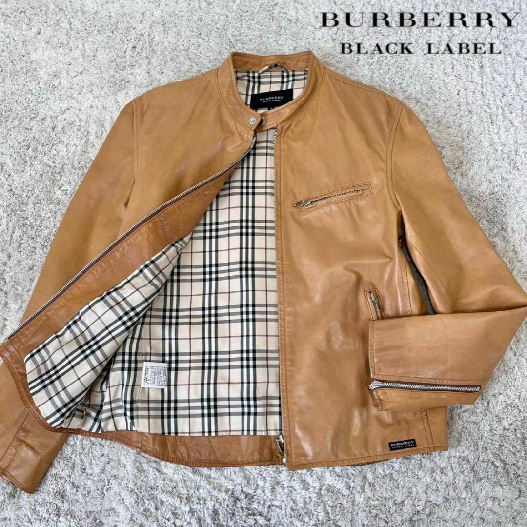 最安値挑戦! バーバリー Burberry メンズ ベスト 本革 羊革 ビジネス
