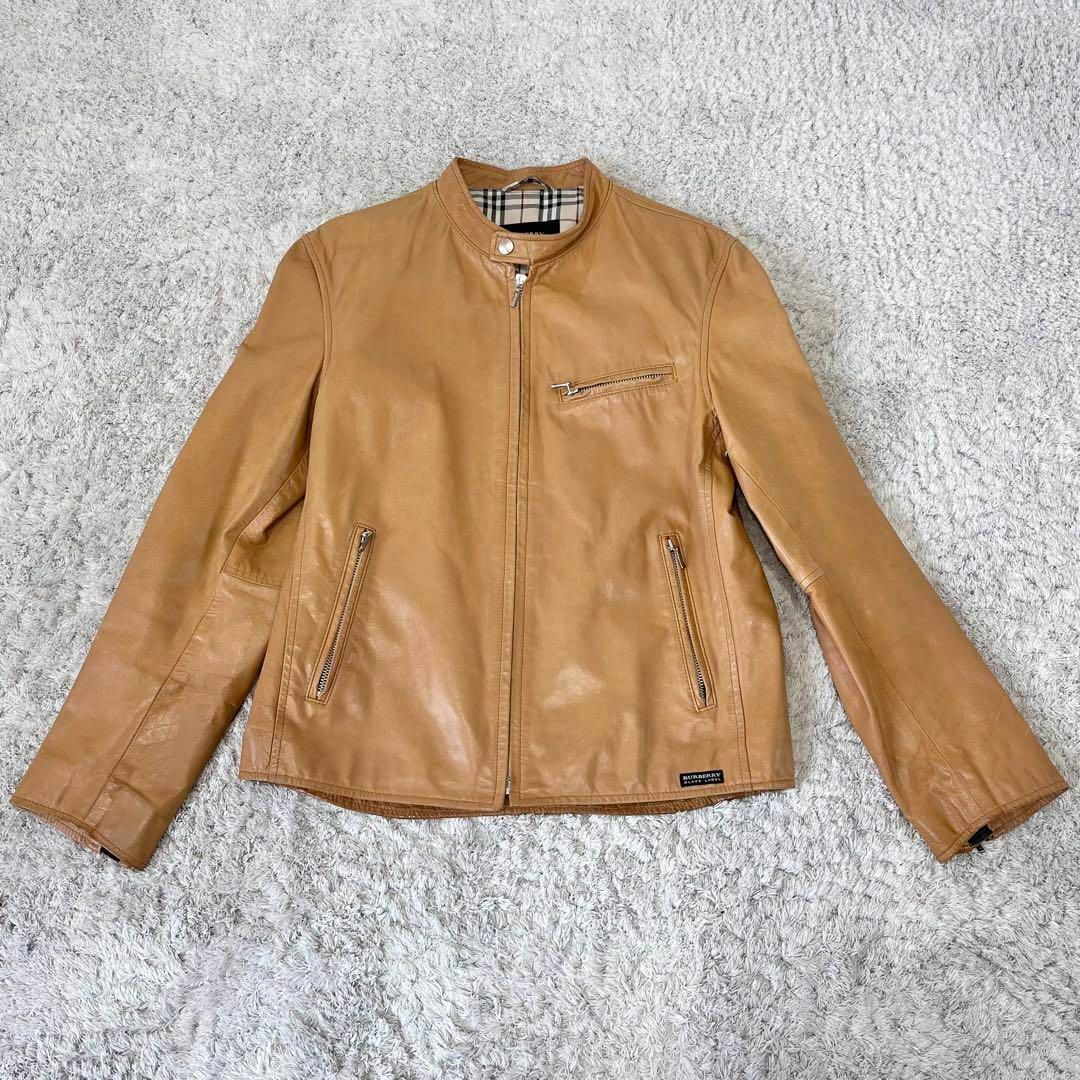 BURBERRY BLACK LABEL 希少バーバリーブラックレーベル カーフ