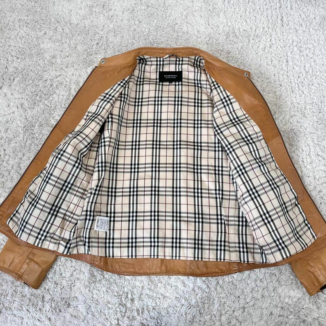 バーバリー Burberry メンズ ベスト 本革 羊革 ビジネス 仕事-