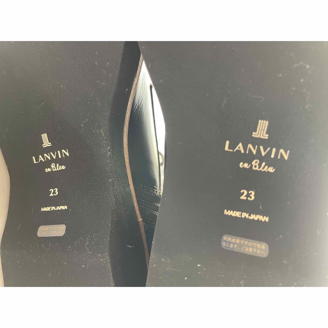 ランバン  LANVIN en  Blue  ブーツ  23cm  30%OFF 5