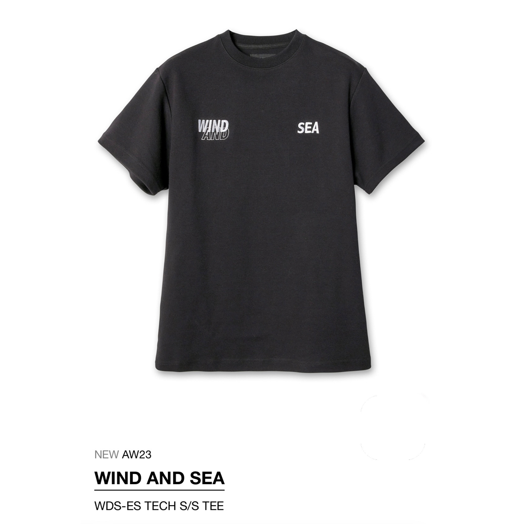 WDS SEA (iridescent) T-SHIRT﻿ BLACK  S