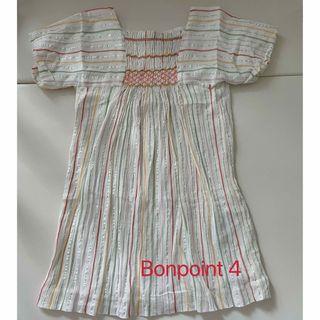 Bonpoint - bonpoint ボンポワン 2A 90cm 長袖ワンピースの通販 by