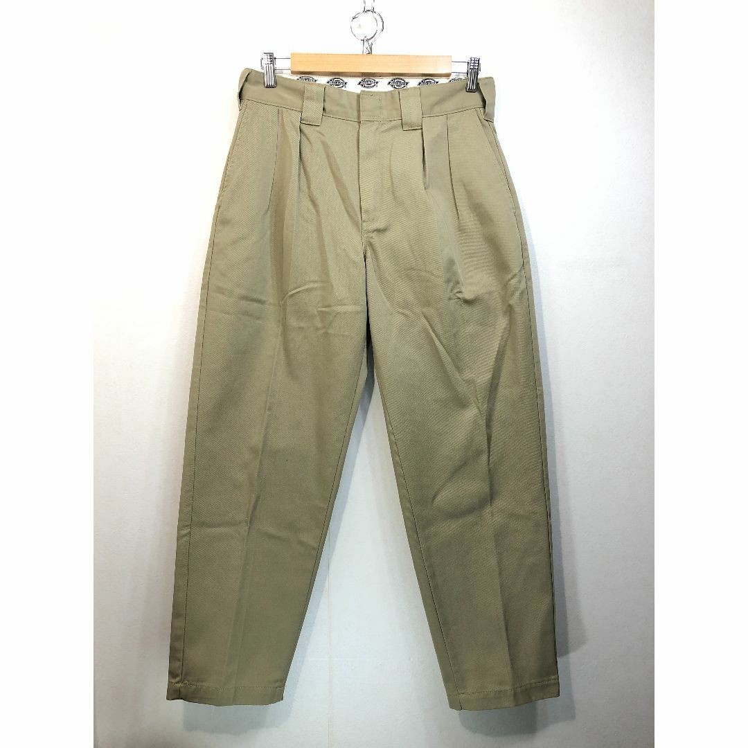 500120● Dickies ツータック テーパード ワーク パンツ 28