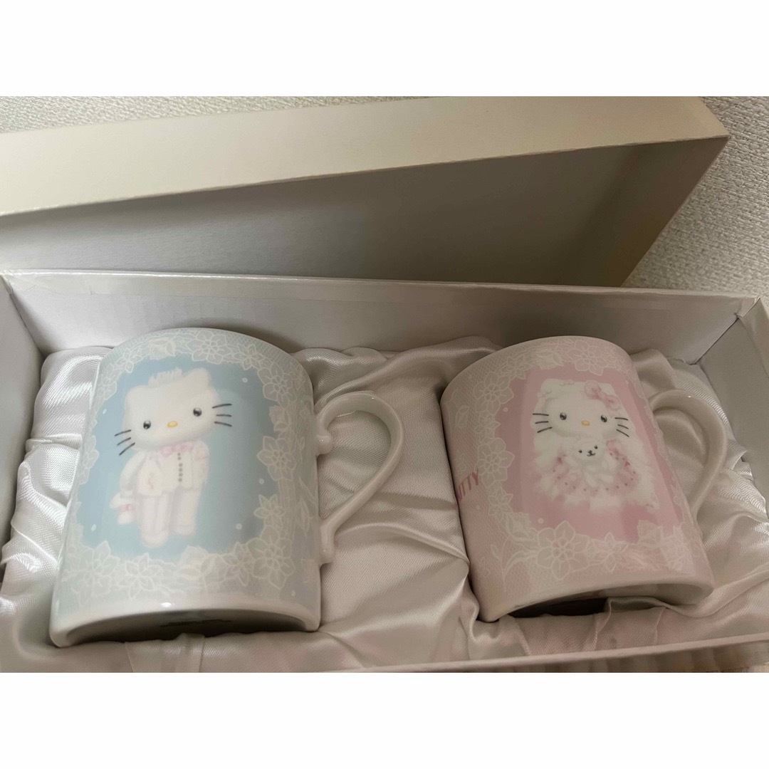 キティちゃん♡ダニエルくんマグカップ結婚祝いプレゼント